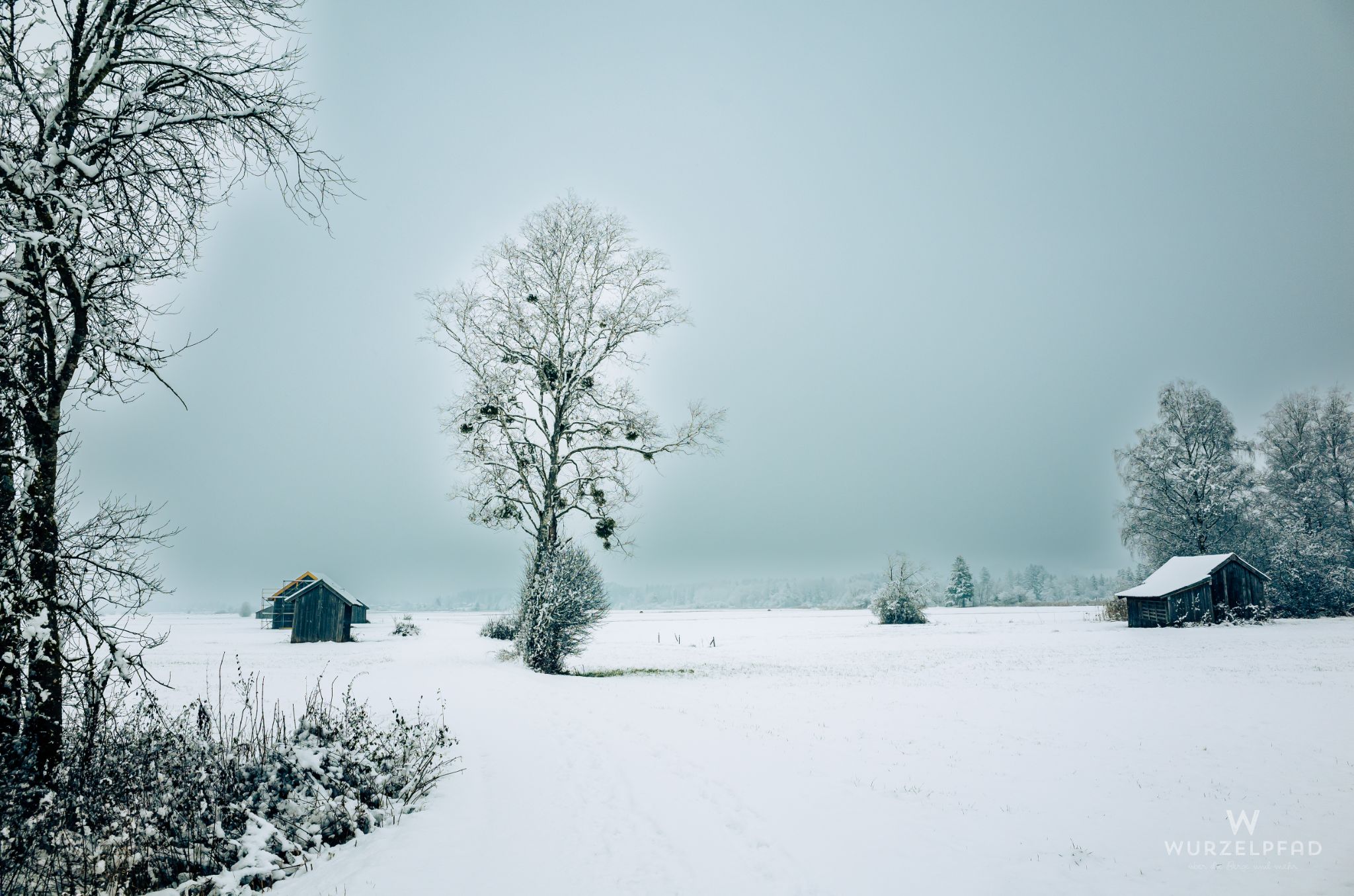 Heuhütten bei Benediktbeuern